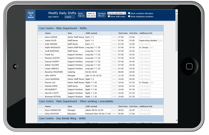 Web based means access from multiple platforms